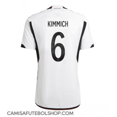 Camisa de time de futebol Alemanha Joshua Kimmich #6 Replicas 1º Equipamento Mundo 2022 Manga Curta